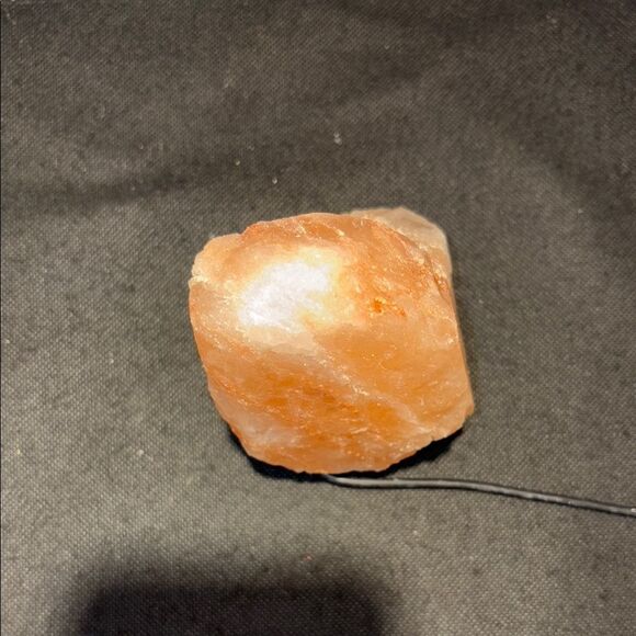 Small Himalayan Salt Lamp - Natural Orange Glow - Picture 5 of 9